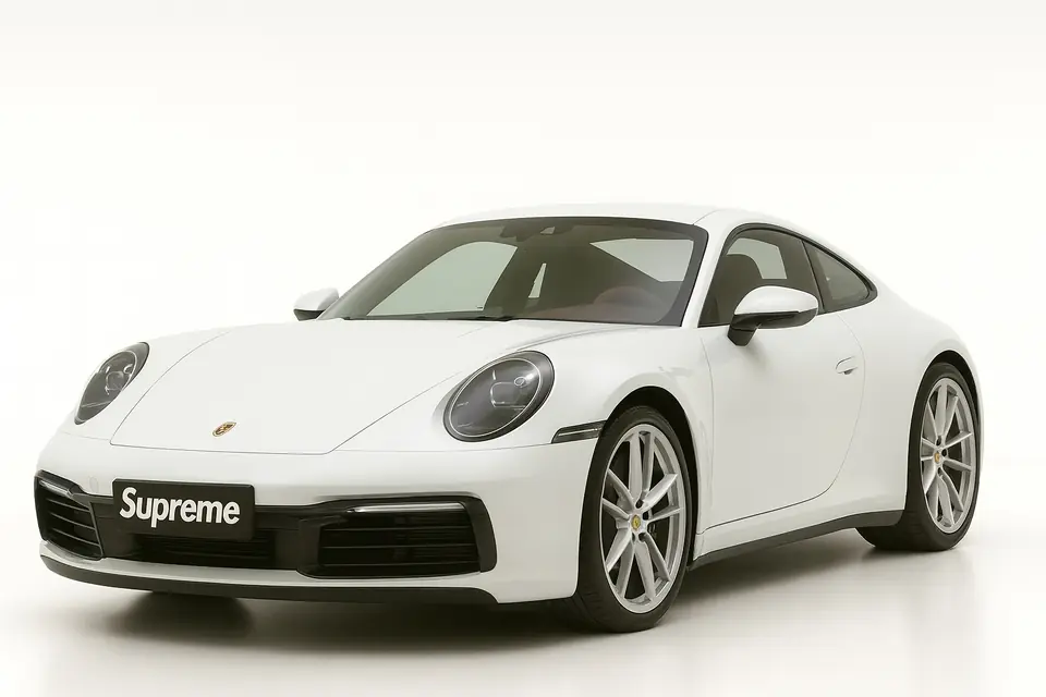 Porsche 911 Carrera (992.1), white
